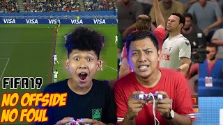 RUSUH!!! TARKAM FIFA 19 BARENG LUCKY!!! NO OFFSIDE NO PELANGGARAN