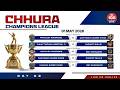 CHHURA CHAMPIONS LEAGUE || SEASON 1 || DAY 2 || VENUE - MINI STADIUM CHUURA|| LIVE ON #108