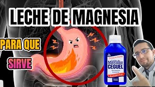 Leche de magnesia Phillips 120 ml,   para que sirve