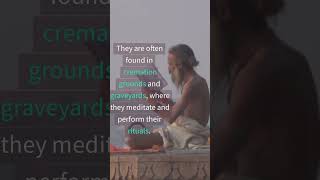 Human Flesh-Eating Mystics? Shocking Truth About the Aghori Sadhus #shorts #shortsvideo #shortsfeed