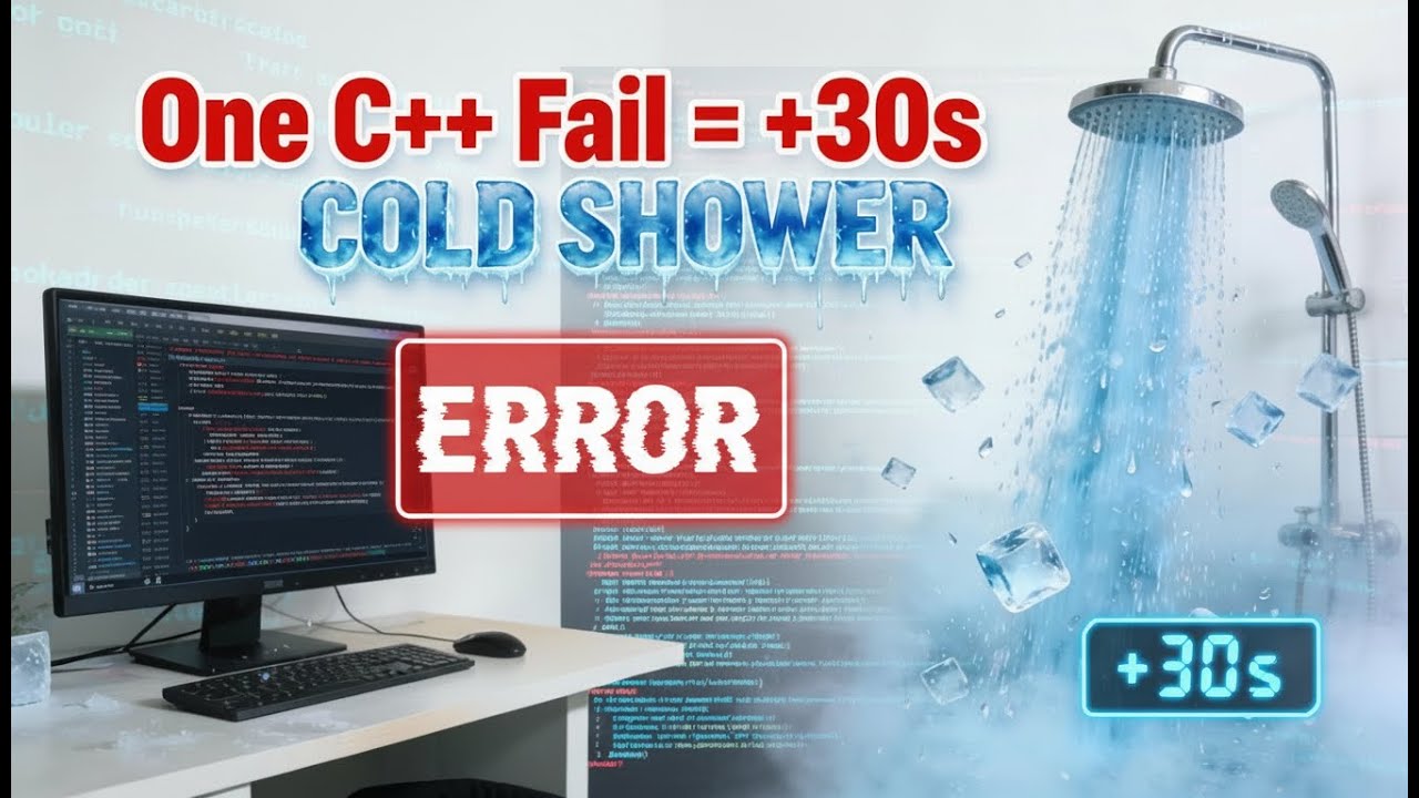 One C++ Fail += 30s Cold Shower 🥶🧊