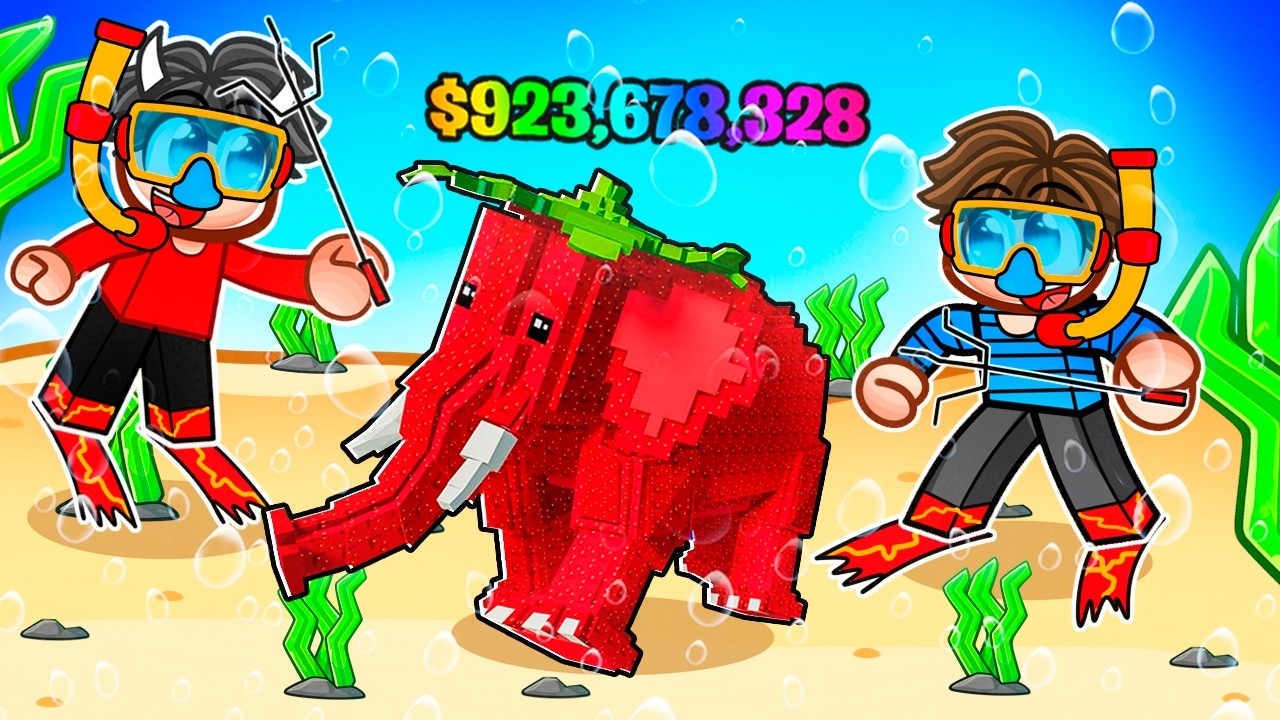 Jeg Fik Den Bedste BRAINROT I Roblox Dive For Brainrots!