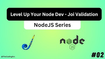Level Up Your Node Dev - Joi Validation