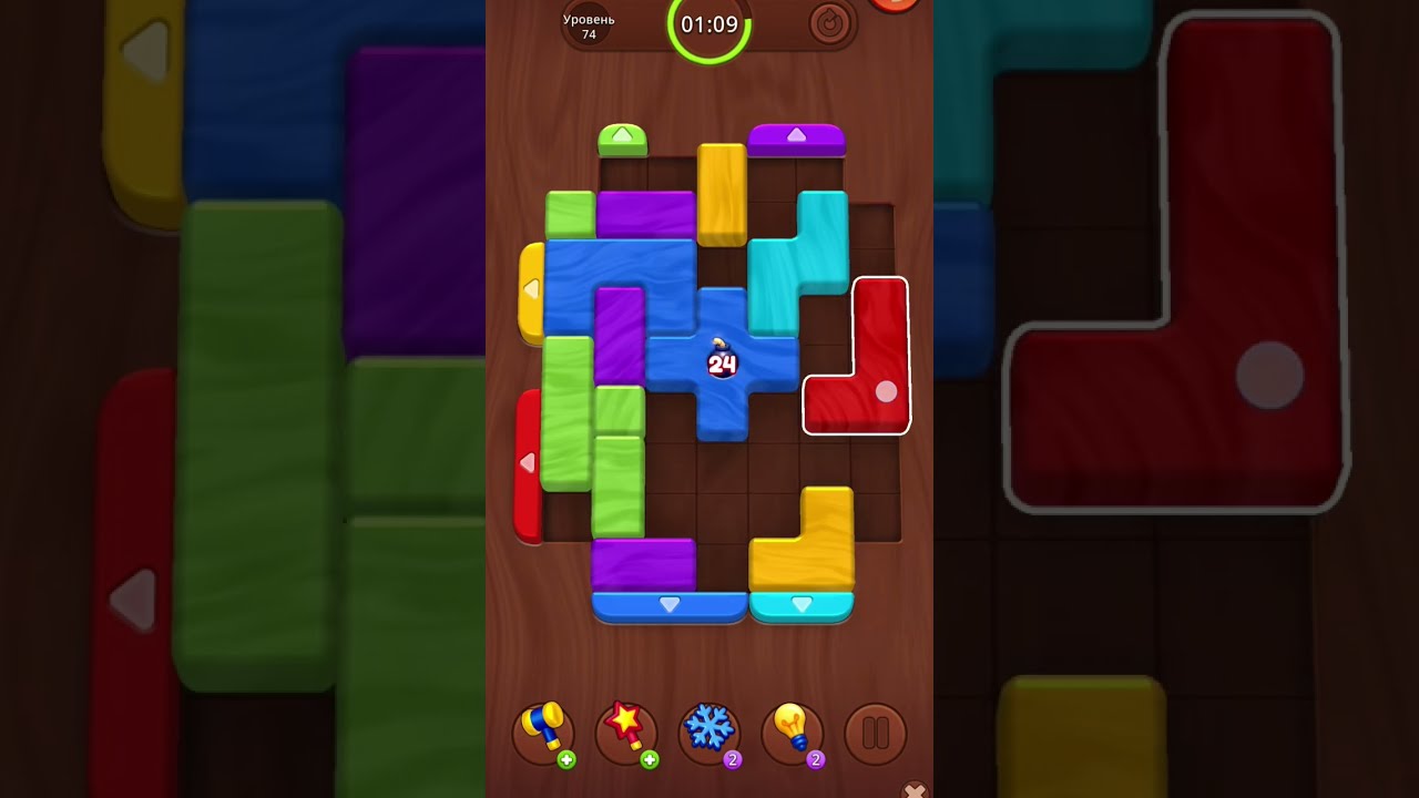 Relaxing And Addictive Let S Play Colorwood Jam Levels 73 74 Solve All The Puzzles Together 