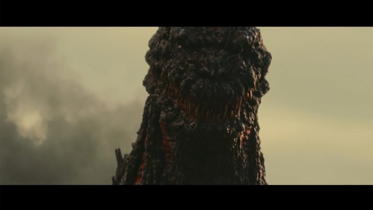 動くゴジラが公開 内側から赤く発光も 映画 シン ゴジラ 予告編公開 Godzilla Movie Youtube