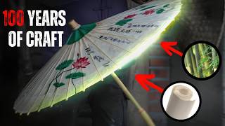 How a Chinese Oil Paper Umbrella is Made | Bamboo | Ancient Craft That Still Amazes Today