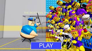 BARRY Vs LEGO TSUNAMI in BARRY'S PRISON RUN! New Scary Obby (#Roblox)