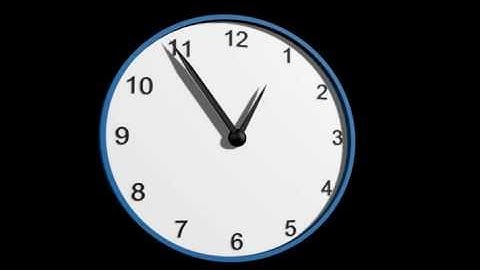 Tutorial Preview: Create An Animated Clock In 3ds Max Using Expressions & Custom Attributes