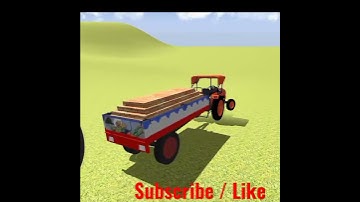 tractor games || indian tractor Simulator - Android Gameplay || tractor wala game || gadi wala game