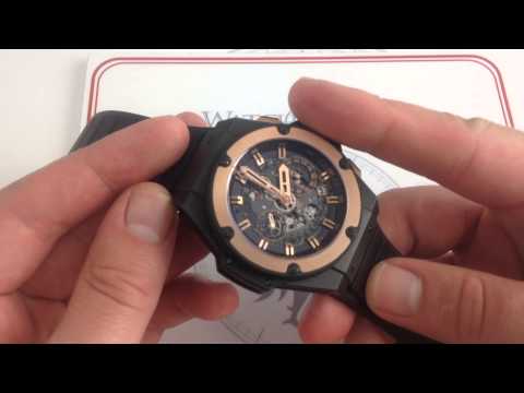   Hublot King Power Unico 세라믹 킹 골드 럭셔리 시계 리뷰