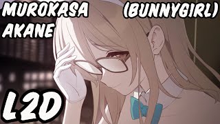 Blue Archive Murokasa Akane Bunnygirl L2D Eng Sub
