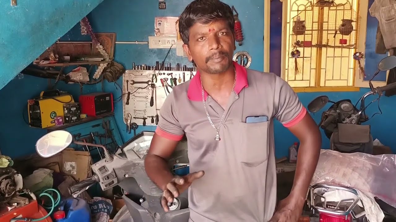 9047508780#Yamaha Ray ZR engine work யமஹா ஸ்கூட்டர் மாடல் இன்ஜின் ஒர்க் இளங்கோ மணி