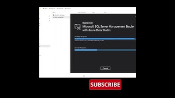 How to Download and Install  SQL Server Management Studio 2019 #shorts