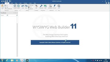 Видео урок №2  WYSIWYG Web Builder