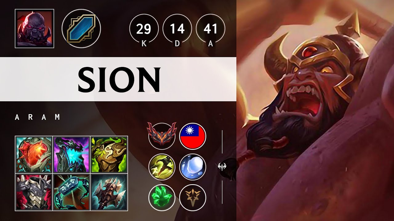 Sion ARAM - TW Grandmaster Patch 25.13