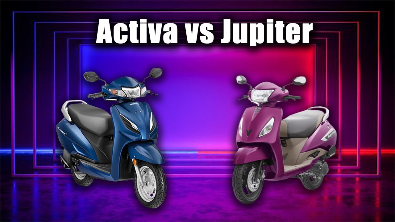 Which one is Better ? Honda Activa 6g vs Tvs Jupiter 110 Lets find