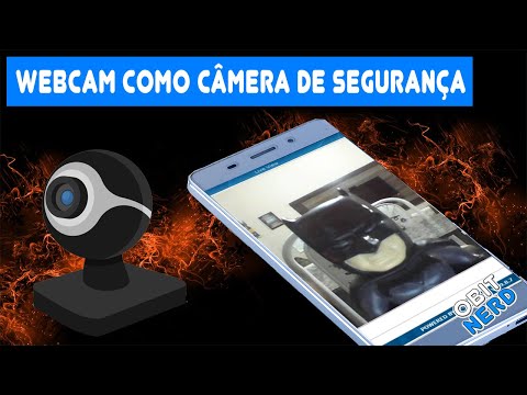 Como usar WEBCAM como câmera de segurança