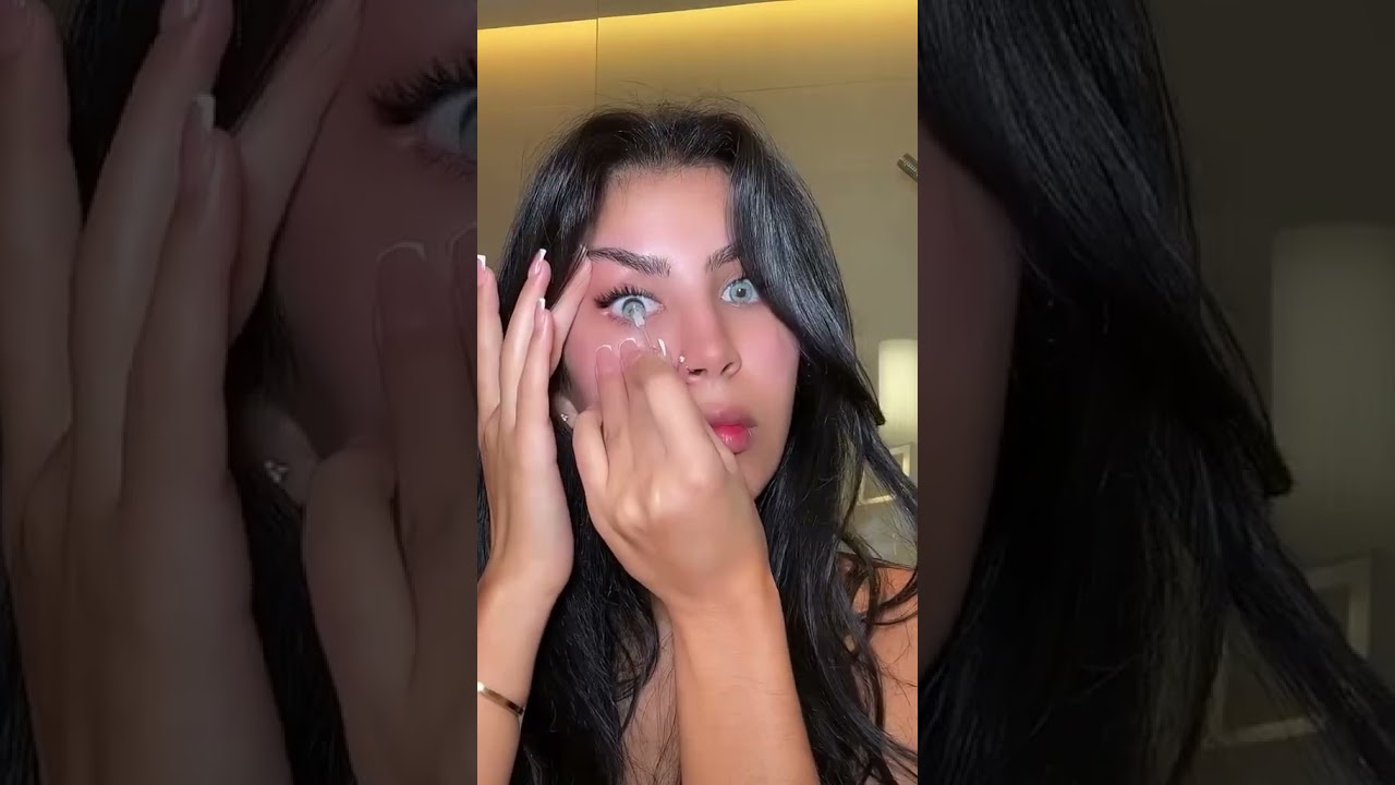 Eye Color Contact Lens Try on feat  Solotica Lenses