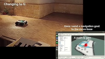 AION R1 Ros navigation stack demo