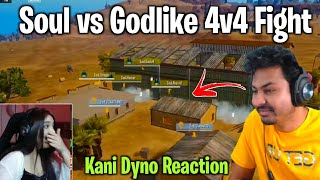 Dynamo Reaction On Soul vs GodL 4v4 Fight | Hydra official