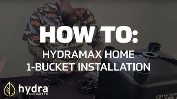 HydraMax One Bucket Installation & Assembly | Deep Water Culture Hydroponics