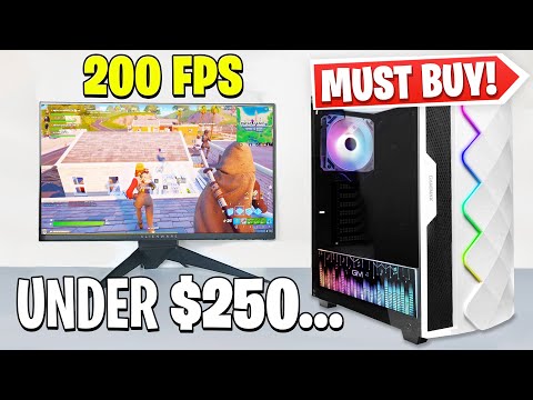 I Built The Best BUDGET Gaming PC For 2021 Which Runs Fortnite At 200+ FPS (Amazon Links In Desc)