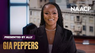 Gia Peppers Hears How Ally Empowers The Next Gen Of #Naacpimageawards Winners