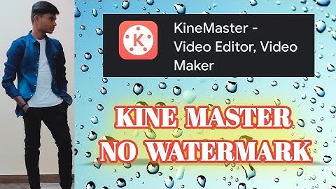 #kinemaster best video editing app in tamil | how to remove watermark in kine master tamil