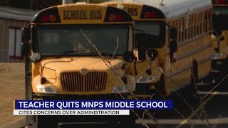 Teachers quitting jobs at MNPS middle school | Your Wallet Nashville