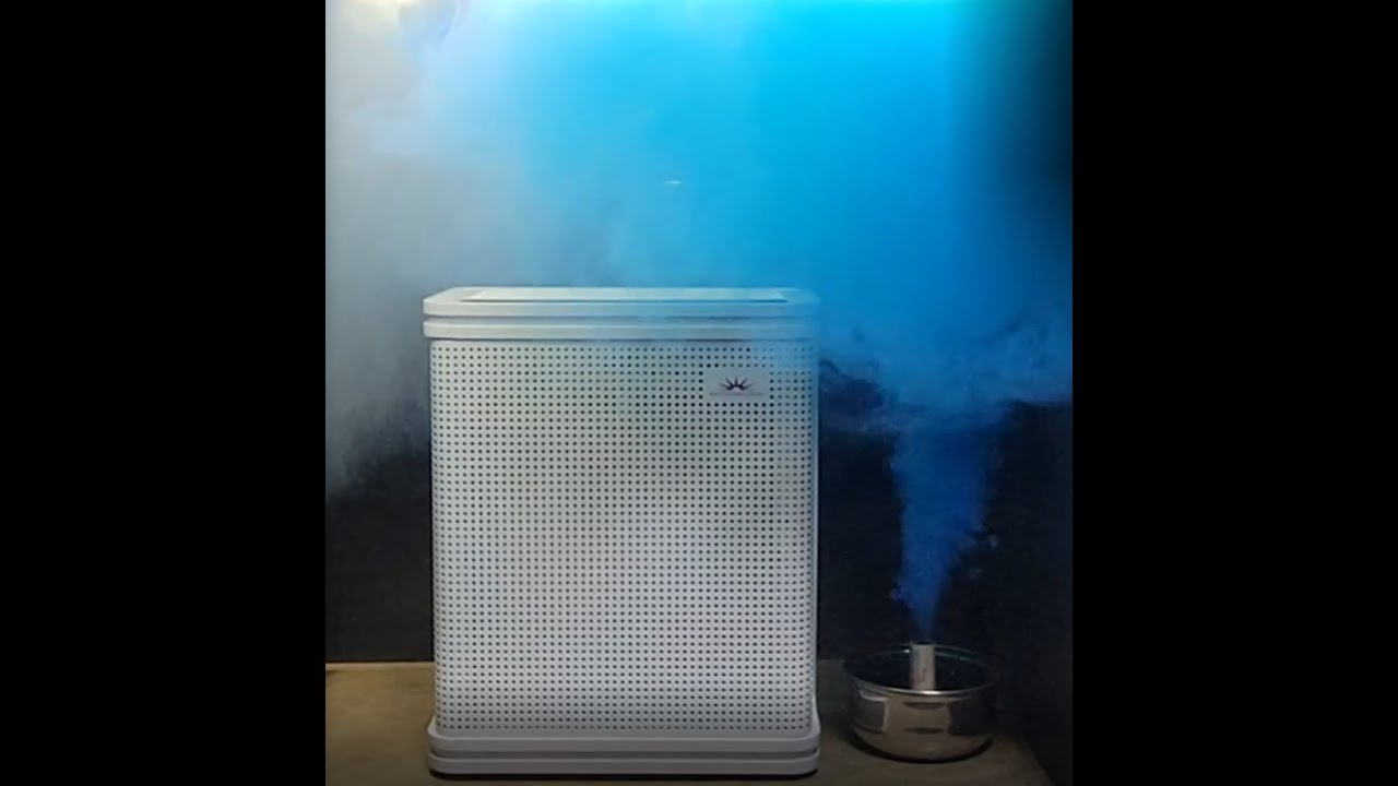 Air Sterilizer Smoke Demo - Aura Storm - Invictus Sterilization