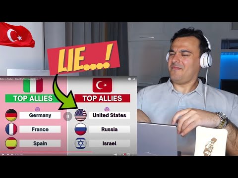 Italian Reaction 🇹🇷 Turkey vs Italy 🇮🇹 | Country Comparison 2022