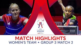 Esther Oribamise (NGR) vs Barbora Balazova (SVK) | WT G3 - Match 2 | #ITTFWorlds2024