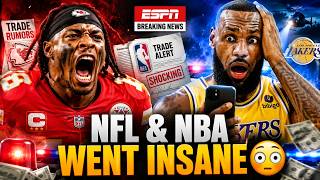 NFL &amp; NBA Offseason Is Getting CRAZY 😳 Trades, Rumors &amp; Shocking Moves!