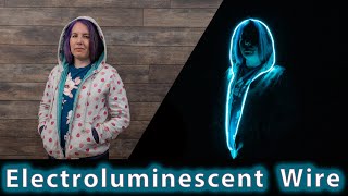 EL Wire Hoodie - Sew Electroluminescent Wire