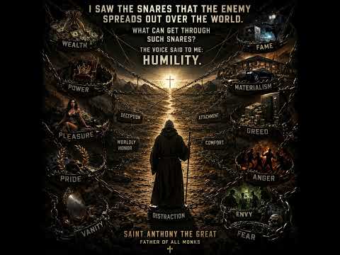 SAINT ANTHONY THE GREAT... THE SNARES OF 2026 ✝️⚡