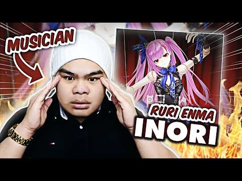 ruri enma - inori (呪り) | MUSICIAN REACTS FOR THE FIRST TIME