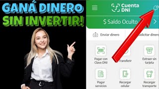 ✅Cómo GANAR DINERO con CUENTA DNI sin INVERTIR