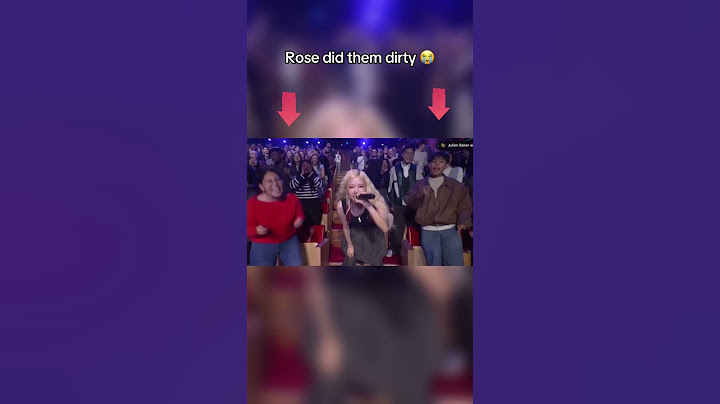 Rose did them dirty