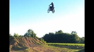 Ken Kaplan Jr HUGE Double 3rd Gear Pinned on a YZ250 Content