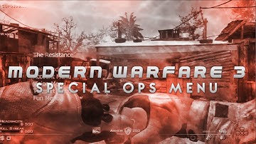 [PS3] Call of Duty MW3 Spec Ops Mod Menu [1.24]