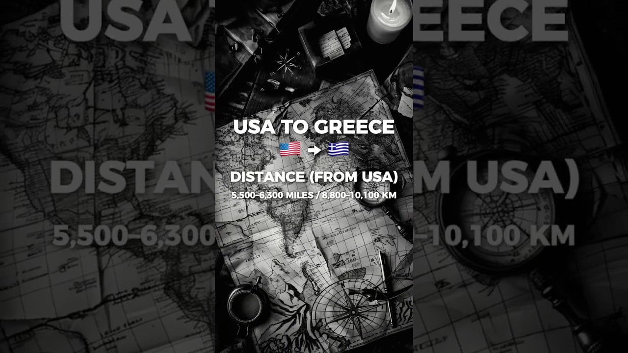 USA TO GREECE 🇺🇸 | Daily Travel Cost, Distance, Safety & Worth It?