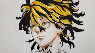 イラスト 東京卍リベンジャーズ 羽宮一虎を描いてみた Drawing Tokyo Revengers Manga Art Youtube