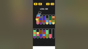 water sort puzzle - level 1381