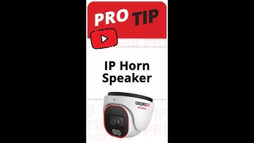 Weekly Tip 21: IP Horn Speaker Setup & Live Broadcast