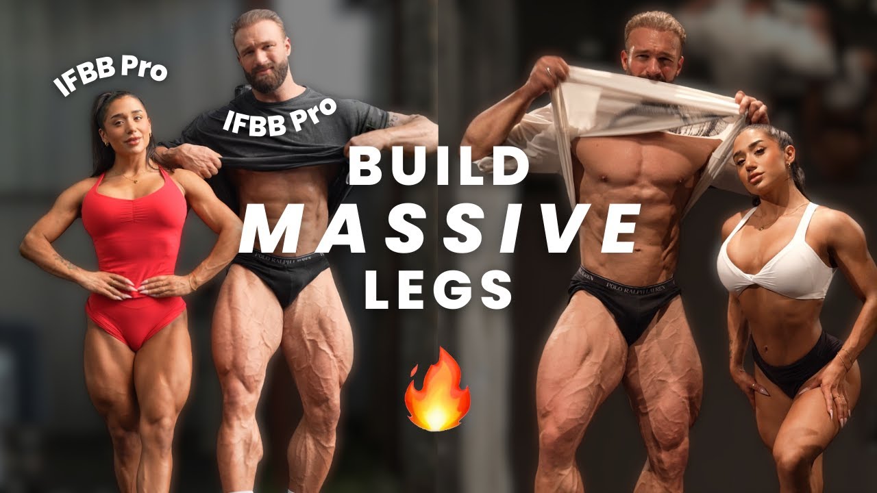 build massive legs | ifbb pro couple