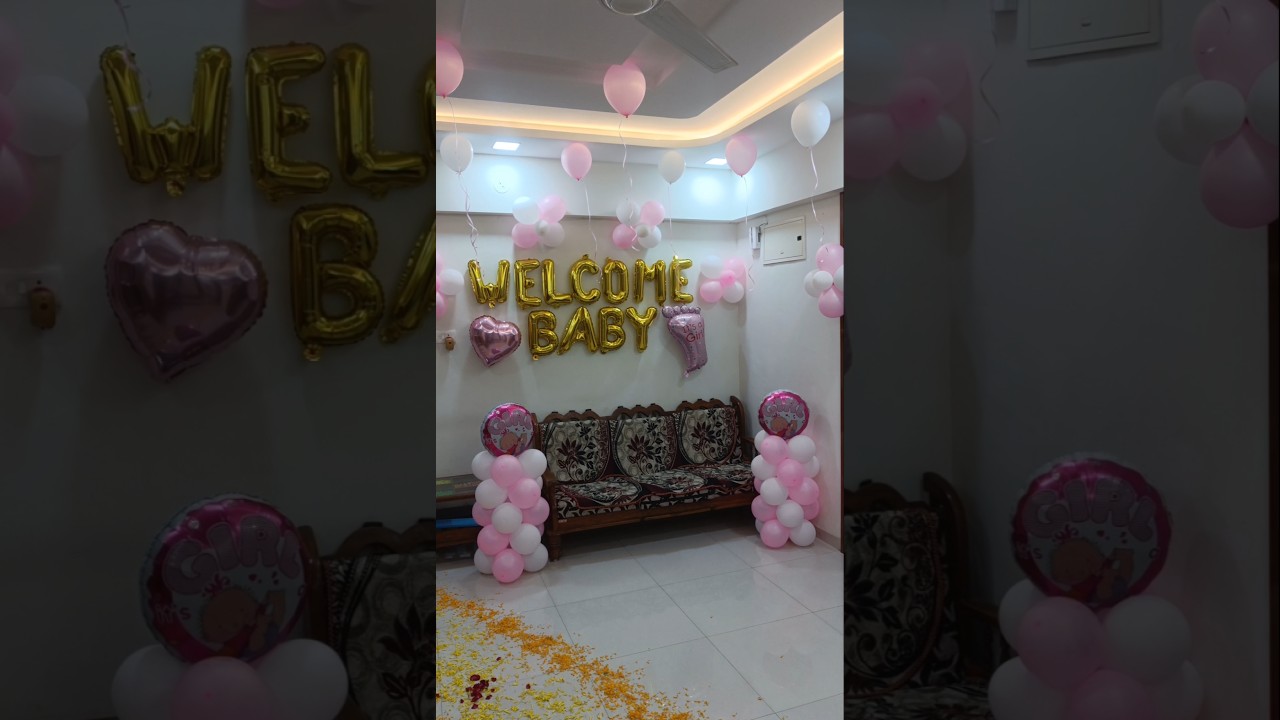 welcome baby girl decoration ideas simple decoration 