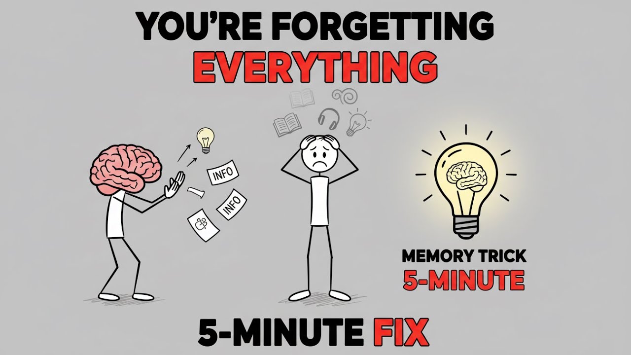 The 5 Minute Trick to Hack Your Memory