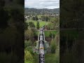 NSW Trainlink Xplorer traveling over Tamworth Viaduct