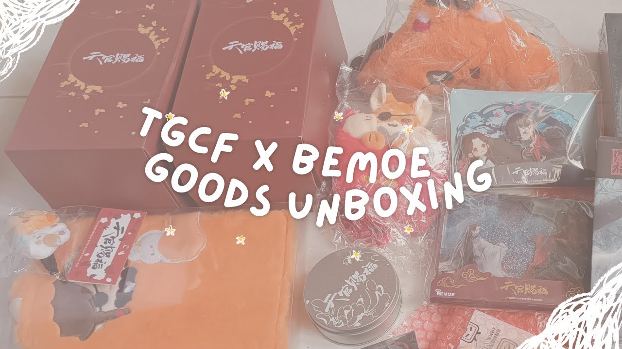 TGCF Bemoe Goods Unboxing [ HAUL ] - YouTube