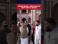 Piyush Goyal &amp; McClay Visit Taj Mahal Ahead Of Landmark FTA Signing | India-New Zealand Ties #shorts